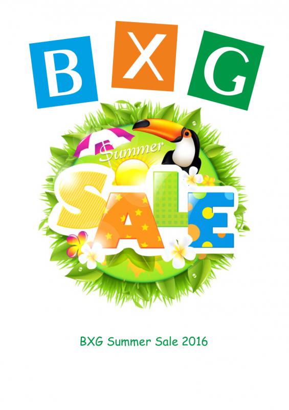BXG Sammer Sale 2016 BXG Sammer Sale 2016
